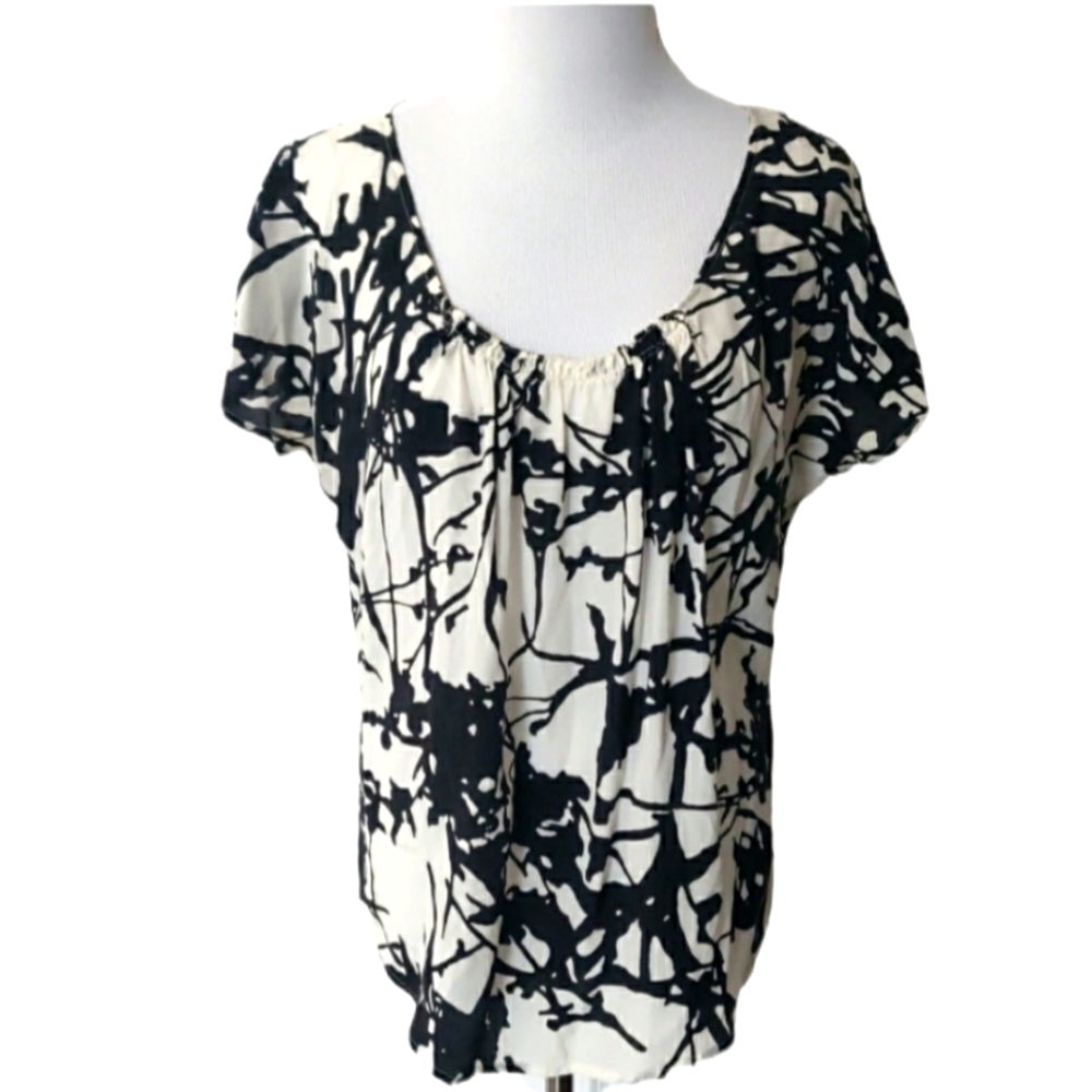 Silk short sleeves